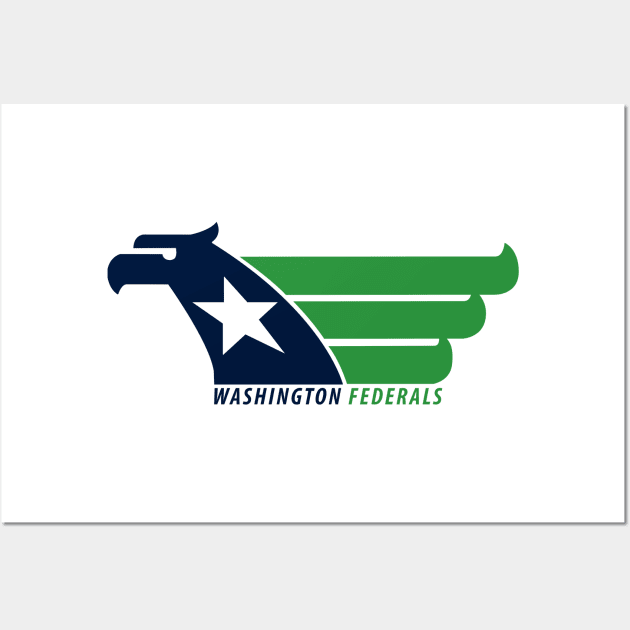 DEFUNCT - Washington Federals Wall Art by LocalZonly